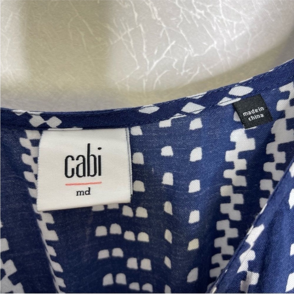 Navy and white cabi dress - Picture 5 of 5
